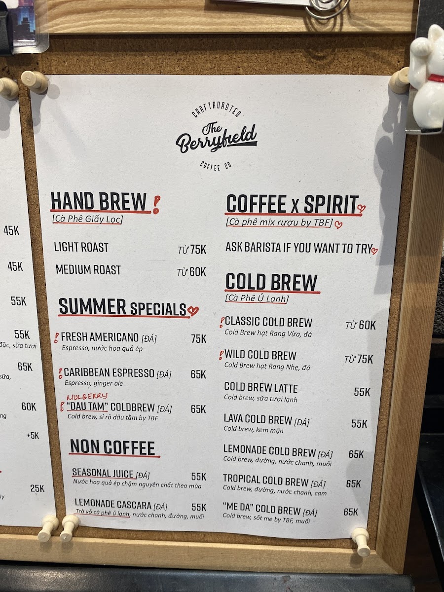 Menu The Berryfield Coffee Co.-4
